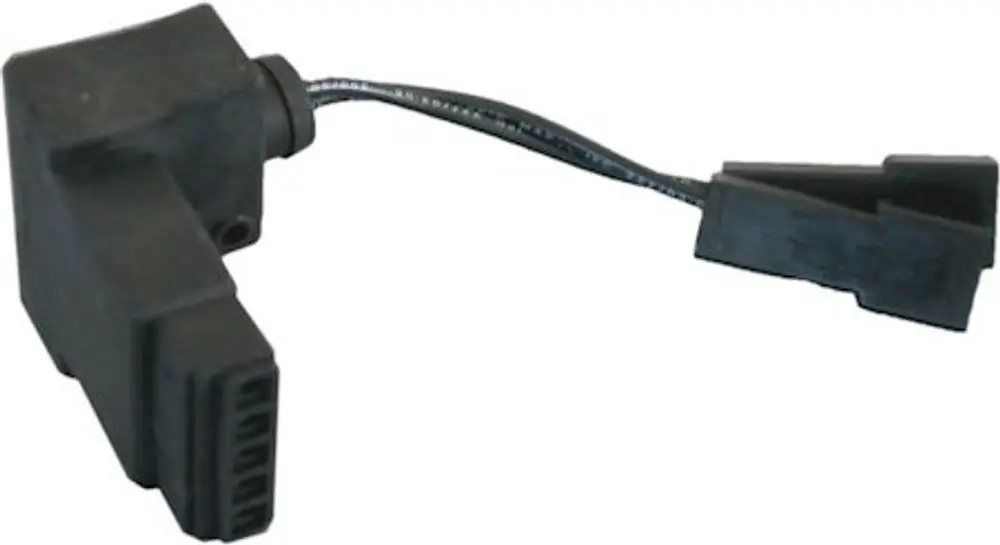BOSCH Gleichrichter mit einem Anschlusskabel und einem Steckverbinder, der für elektrische Anwendungen in Fahrzeugen oder Maschinen verwendet wird.